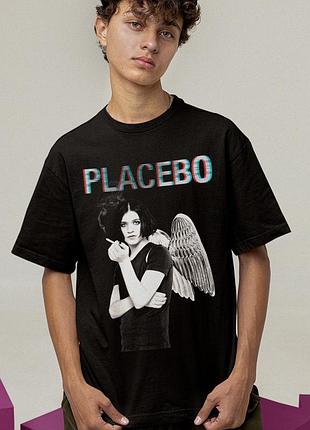 Футболка loys унісекс placebo (brian molko kerrang) чорний xs