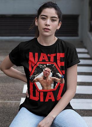 Футболка loys nate diaz (bloody face) черный xs