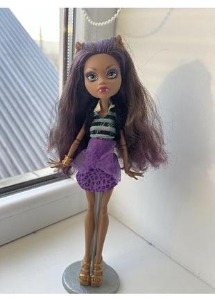 Лялька monster high клодін вульф (clawdeen wolf) - серія «сімейка вульф»