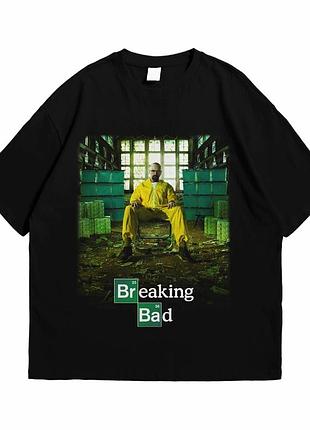 Футболка loys с принтом пуститься берега breaking bad черный xs
