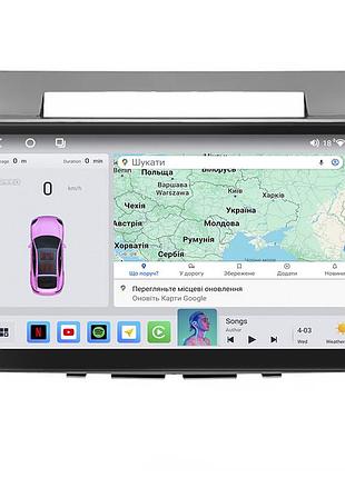 Штатная магнитола lesko для toyota corolla verso i рестайлинг 2 2007-2009 экран 9" 4/64 qled carplay 4g wi-fi gps 360 prime