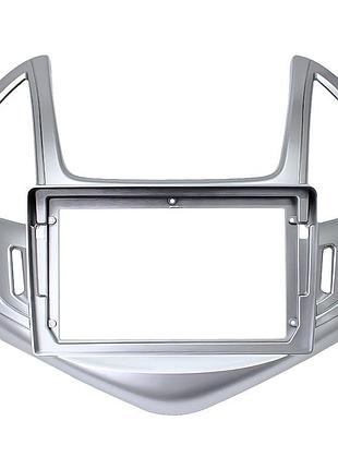 Переходная рамка chevrolet cruze 2012-2016 9" silver