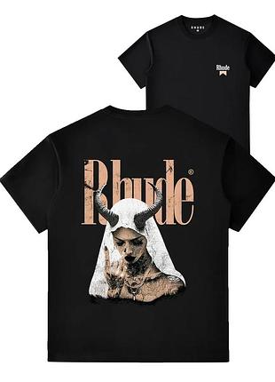 Футболка loys з принтом rhude руд y2k sk8 art.002 xs