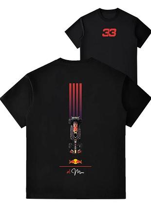 Футболка loys хлопковая с принтом formula 1 y2k art.003 l