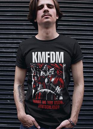 Футболка loys унісекс kmfdm (what do you know deutschland) чорний xs