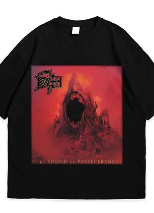 Футболка loys с принтом death the sound of perseverance черный xs