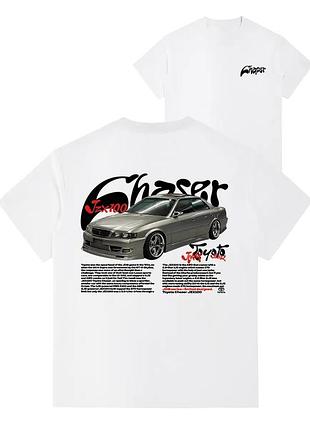 Футболка loys хлопковая с принтом toyota chaser y2k art.002 xs
