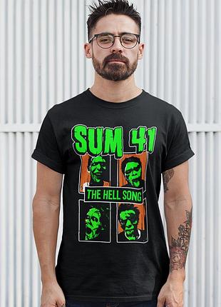 Футболка loys унісекс sum 41 (does this look infected) чорний l