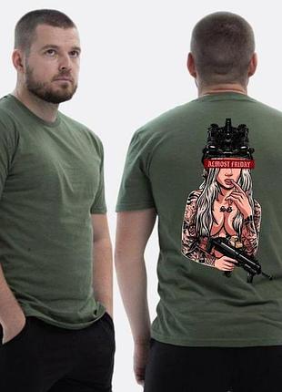 Футболка loys зсу с принтом sunset goons девушка пятница l