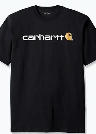 Футболка loys carhartt кархартт черная новая отличное качество 100% хлопок xs