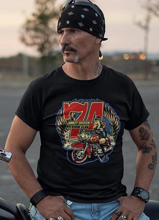 Футболка loys унисекс harley davidson (belgium club 74) черный xs