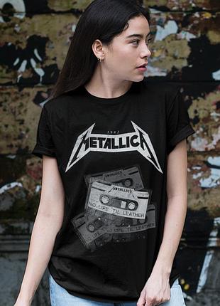 Футболка loys metallica (no life til leather) чорний xs