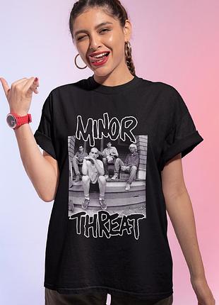 Футболка loys minor threat (salad days) черный xs