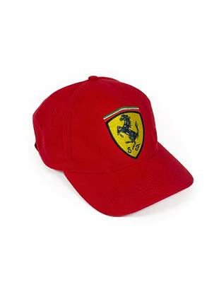 Червона вінтажна кепка бейсболка y2k ferrari one size
