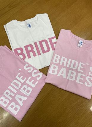 Футболки на дівич вечір bride | bride`s babes m