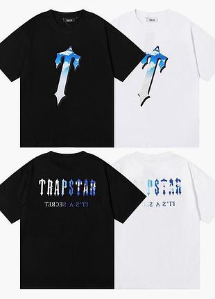 Футболка loys trapstar трапстар черная новая с высоким качеством 100% хлопок xl