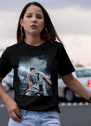 Футболка loys cristiano ronaldo (suuu) черный xs