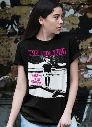 Футболка loys machine gun kelly (tickets to my downfall) черный xs