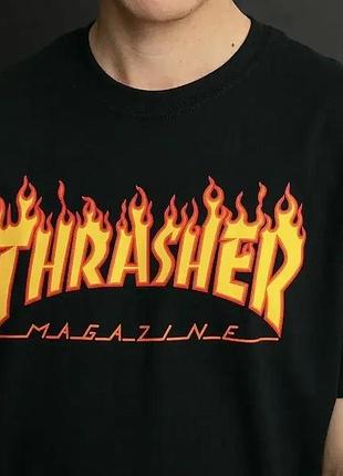 Футболка loys брендова з принтом thrasher xs
