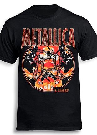 Футболка loys metallica - load черный l