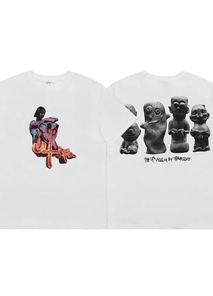 Футболка loys travis scott трэвис скотт черная 100% хлопок отличное качество xs
