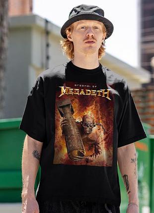 Футболка loys унисекс megadeth (arsenal of megadeth) черный l