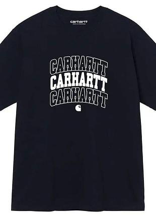 Футболка loys carhartt кархартт черная очень хорошее качество 100% хлопок xs
