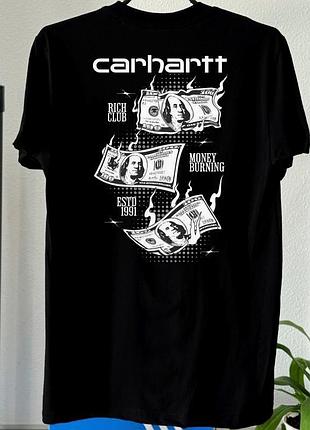 Футболка loys carhartt кархарт чорна нова футболка loys чудової якості 100% бавовна s