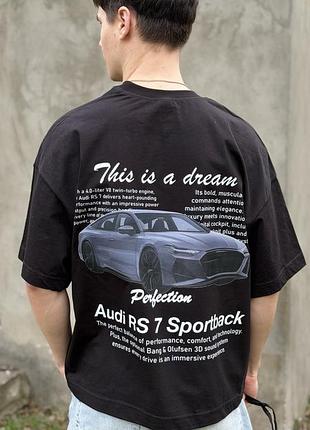 Футболка audi rs7 sportback «this is a dream» с принтом авто xl