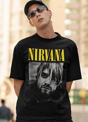 Футболка loys унисекс nirvana (kurt cobain portrait) черный l