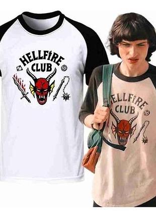 Футболка stranger things xs, синій