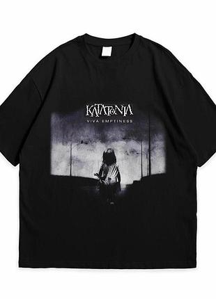 Футболка loys с принтом katatonia viva emptiness черный xs