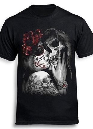 Футболка loys muerte (kiss of death) черный xs