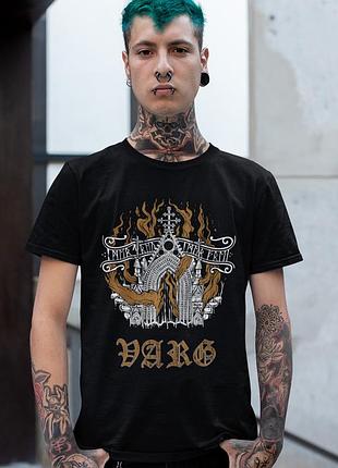 Футболка loys унисекс varg (immer treu) черный xs