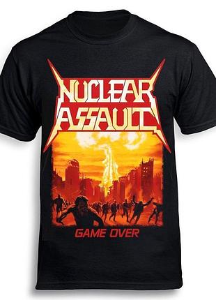 Футболка loys nuclear assault - game over чорний xl
