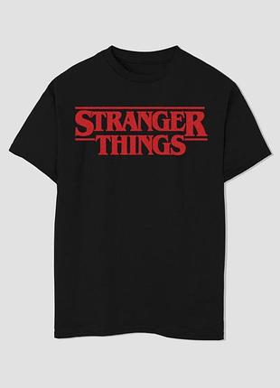 Футболка stranger things черный, xxl