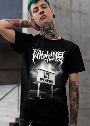 Футболка loys унисекс falling in reverse (god is a weapon) черный xs