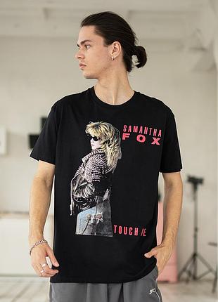 Футболка loys унисекс samantha fox (touch me) черный xs