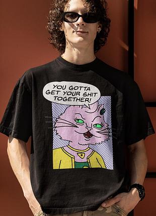 Футболка loys унисекс bojack horseman (you gotta get your shit together) черный xs