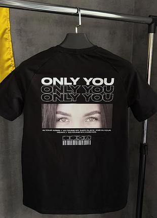 Футболка "only you" з вашим фото