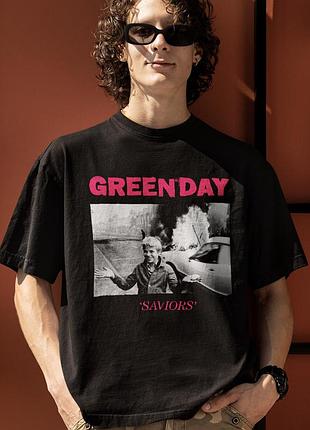 Футболка loys унисекс green day (saviors) черный xl