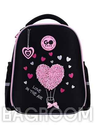 Рюкзак шкільний напівкаркасний gopack education heart go26-165s-2