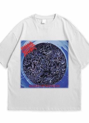 Футболка loys с принтом morbid angel altars of madness белый xs