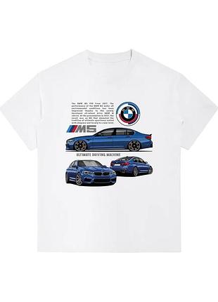 Футболка loys бавовняна з принтом bmw бмв y2k art.002 xs