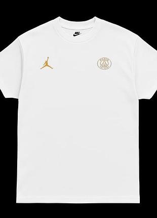 Футболка loys jordan джордан psg чорна чудова якість 100% бавовна l