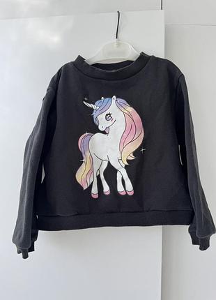 Детский свитер свитшот кофточка девушке h&amp;m 2-4 р.