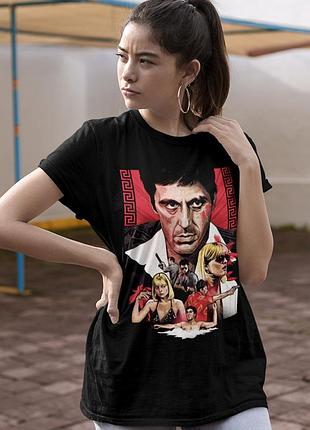 Футболка loys scarface (tony montana) черный xs