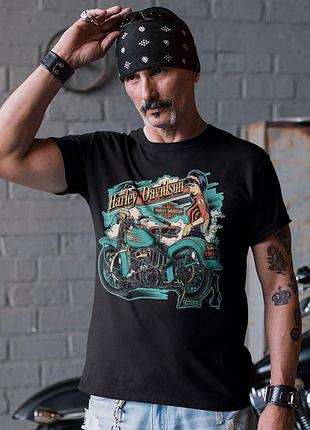 Футболка loys унисекс harley davidson (1903 vintage) черный xs