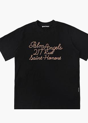 Футболка loys palm angels пальм энджелс из двунитки 100% хлопка отличное качество. xs