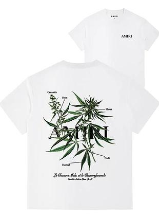 Футболка loys amiri амири хлопковая с принтом у2к art.005 xs